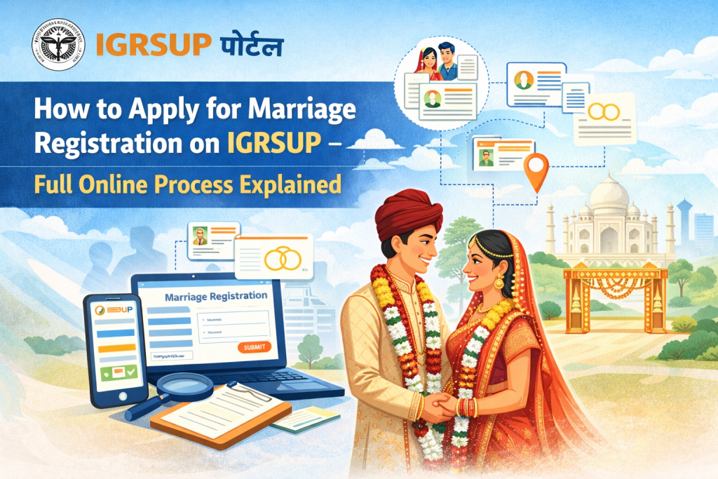 How to Apply for Marriage Registration on IGRSUP – Full Online Process Explained How to Apply for Marriage Registration on IGRSUP – Full Online Process Explained