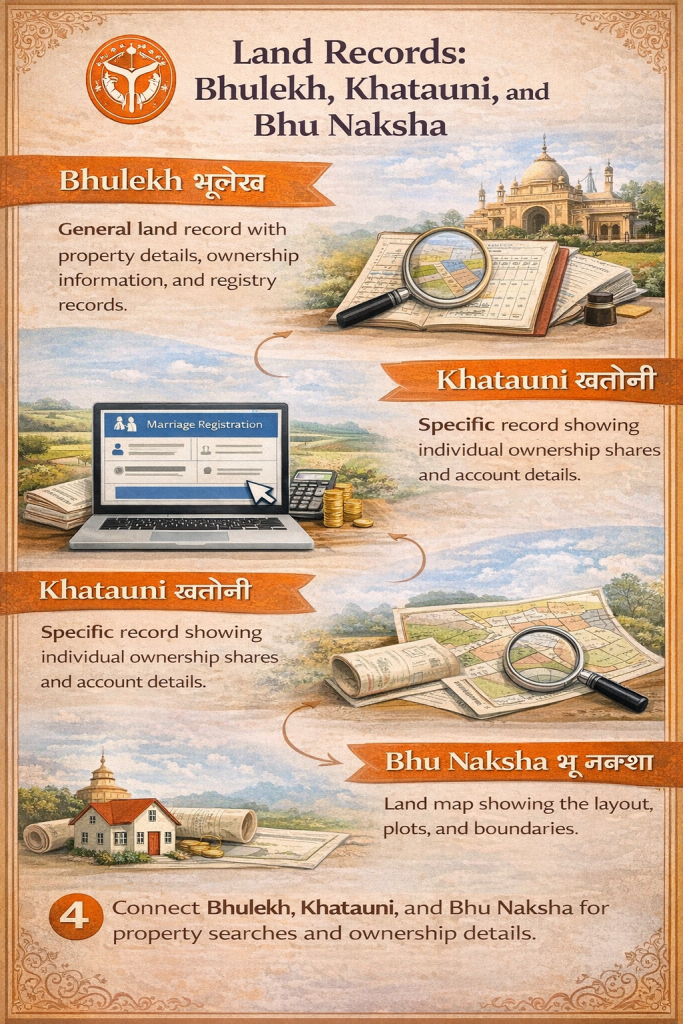 Land Records Bhulekh, Khatauni, and Bhu Naksha Land Records Bhulekh, Khatauni, and Bhu Naksha